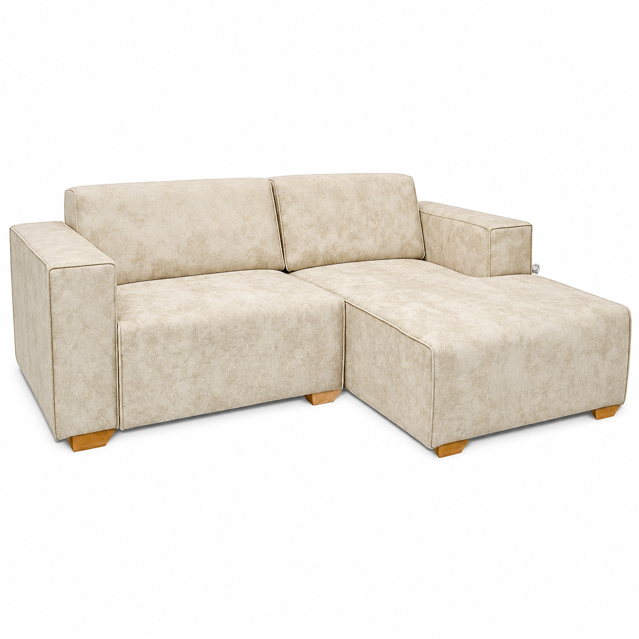 SALA MILAN - NOBUCK PLUS MARFIL ANTIFLUIDO