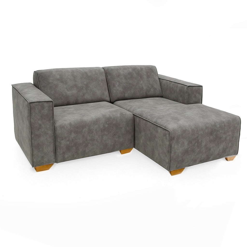 SALA MILAN - NOBUK PLUS GRIS ANTIFLUIDO