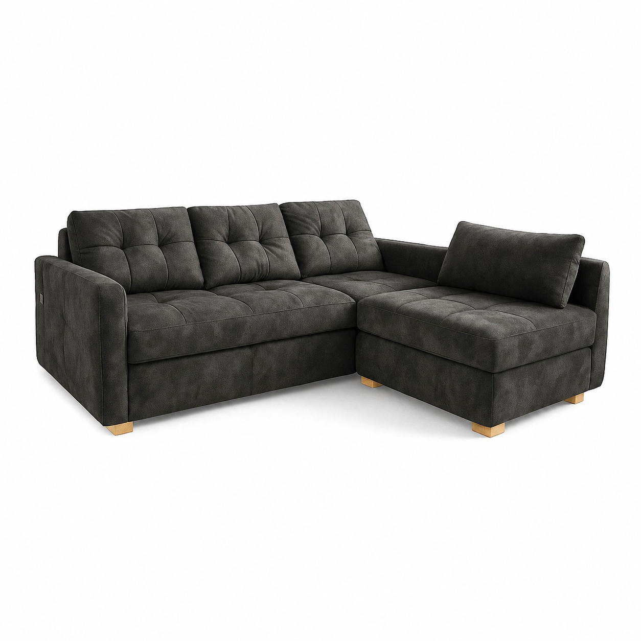 SALA BOMBAY - NOBUCK PLUS GRIS ANTIFLUIDO