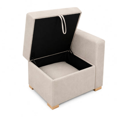 SALA CAMA BOSTON REMOVIBLE - CUSCO MARFIL ANTIFLUIDO