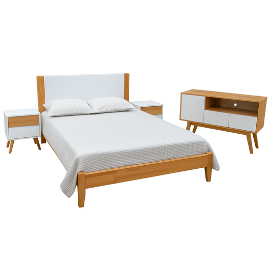 COMBO DORMITORIO DAKAR CON COLCHON