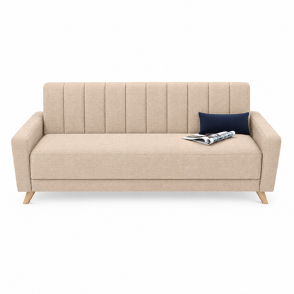 SOFA CAMA MILAN - SALEM BEIGE ANTIFLUIDO