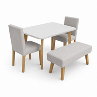 COMEDOR FENIX - SUIZA GRIS PLATA ANTIFLUIDO