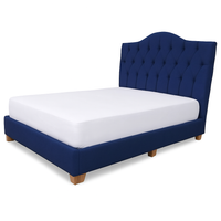 BASE CAMA CON COLCHON ATLANTA - KATAR PETROLEO ANTIFLUIDO