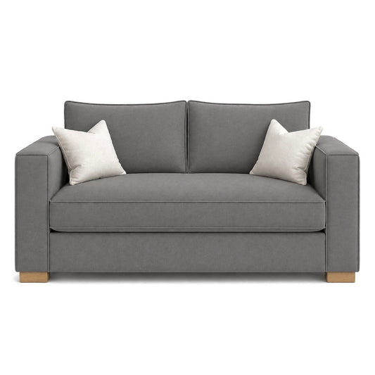 SOFA ESCOCIA 2 PUESTOS - CABA GRIS ANTIFLUIDO