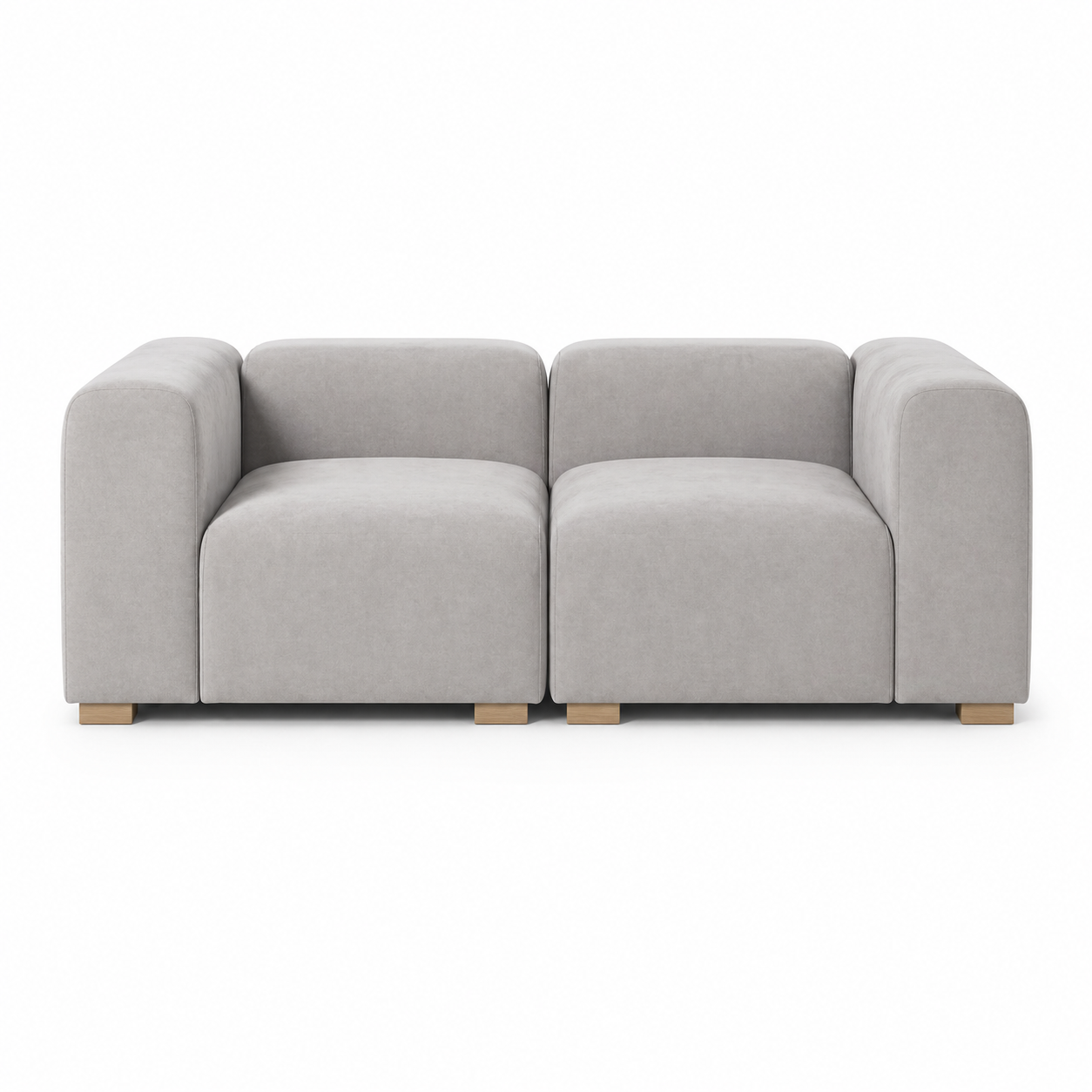 SOFA ONIX 2 PUESTOS - SALEM PLATA ANTIFLUIDO