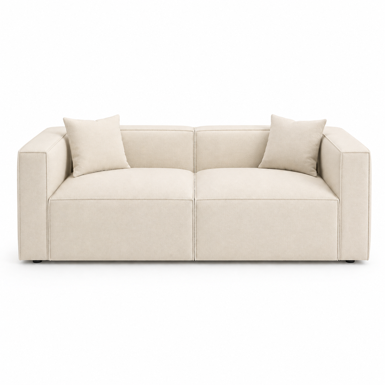 SOFA NAPOLES 2 PUESTOS - CABA SAND ANTIFLUIDO